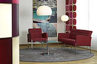 VEGA ARMCHAIR SLA, VEGA SOFA SLA, Hotel 25h, Hamburg (Location)