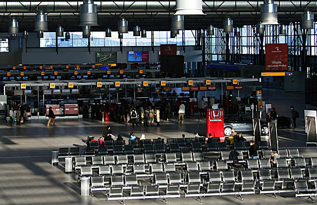 Terminal, Vclav Havel Airport Prague, Czech Republic