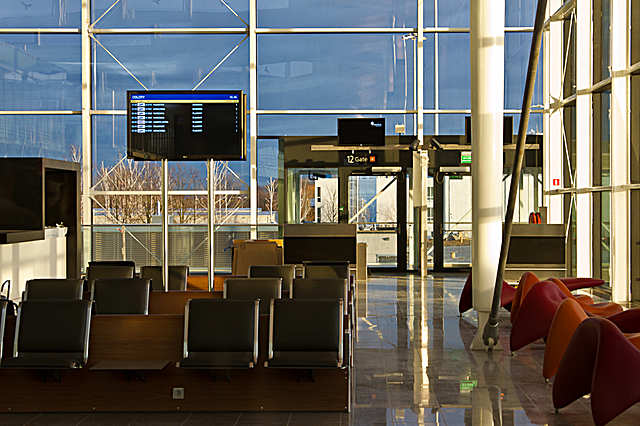 COLANI ARMCHAIR 1, Terminal, Wroclaw Airport, Wroclaw, Breslau, Poland