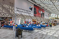 Terminal soft seating, Abu Dhabi Cruise Terminal, United Arab Emirates