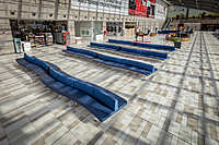 Terminal soft seating, Abu Dhabi Cruise Terminal, United Arab Emirates