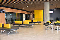 Terminal soft seating, Volpino, Lyon-Saint-Exupry Airport, France