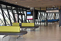 Terminal soft seating, Lyon-Saint-Exupry Airport, France