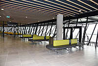 Terminal soft seating, Lyon-Saint-Exupry Airport, France