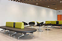 Terminal soft seating, Volpino, Lyon-Saint-Exupry Airport, France