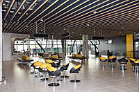 Terminal soft seating, Volpino, Lyon-Saint-Exupry Airport, France