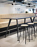 CREVA STOOL 4L H UPH, COMTA MEETING TABLE LGM RC, Aramark GmbH Refreshment Services, Gerlingen