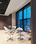 VOLPINO SWIVEL CHAIR P, TEZO MEETING TABLE RD, Flughafen Berlin Brandenburg Willy Brandt, Tempelhof Lounge