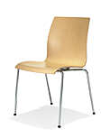 TRIO FRAME CHAIR 4L W