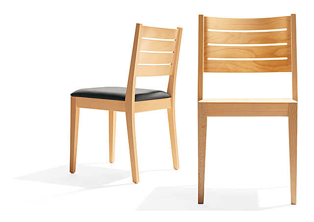 LUCA FRAME CHAIR 4L W / UPH, LUCA FRAME CHAIR 4L W